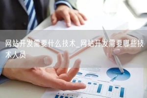 网站开发需要什么技术_网站开发需要哪些技术人员